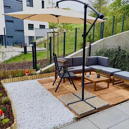3 Modern With Private Garden, Free Parking & Movie Library Lejlighed Prag